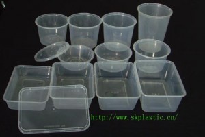 plastic takeout containers - avoid heating them up!