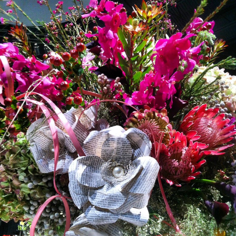 Philadelphia Flower Show - Recycle Bouquet 2013