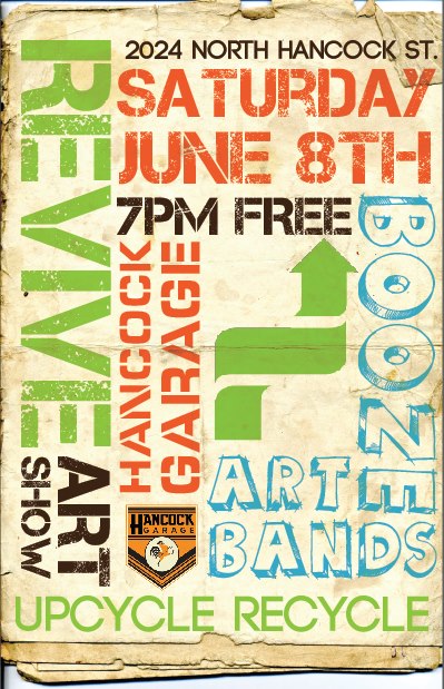 Revive Recycled and Upcycled Art Show Coming to Kensington June 8
