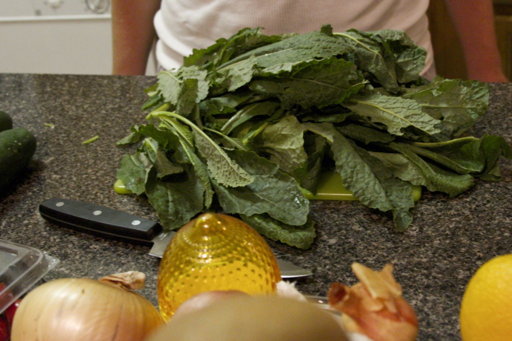 kale for the juicer