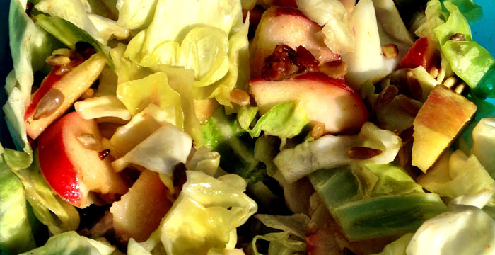 Amazing Cabbage, Apple & Ginger Salad. Or the Best Cabbage Recipe. Ever.