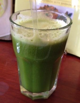 leftover green juice