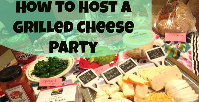 How to Host a Grilled Cheese Party