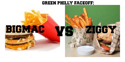 Green Philly Faceoff: hipcityveg Vs McDonald's Big Mac