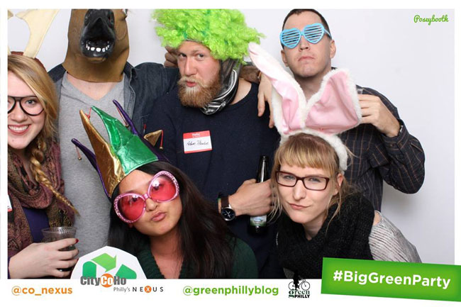 The GREEN Program crew at Big Green party