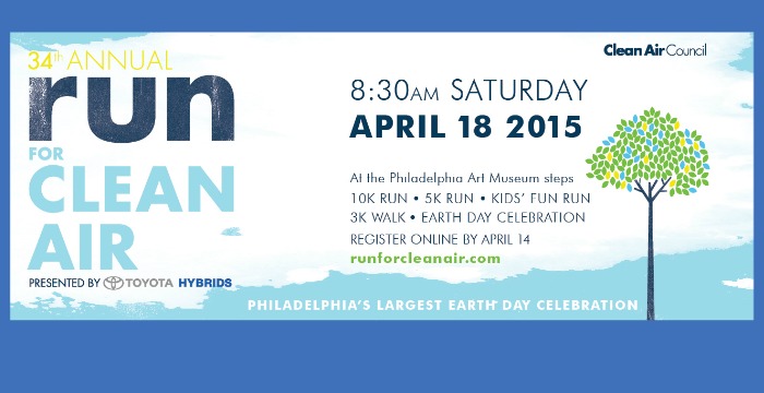 Giveaway Alert: Win a Run for Clean Air Registration!