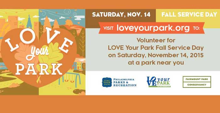 Volunteer and LOVE Your Park this Saturday!