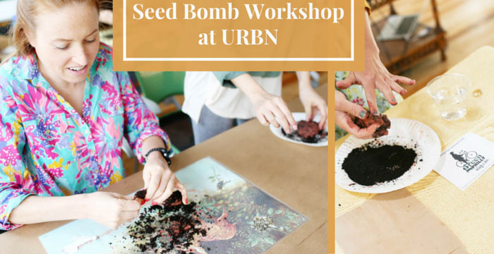 Earth Day at URBN: Sustainability & Seed Bomb Workshop