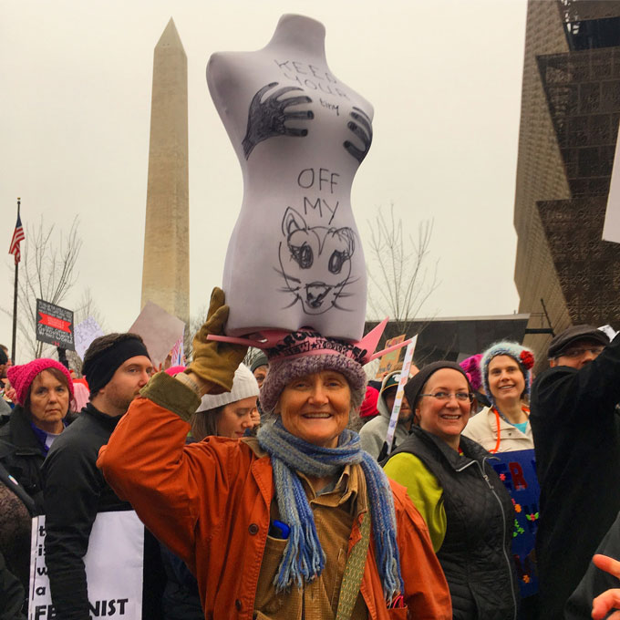 Women's March on Washington - Keep your hands off my pussy