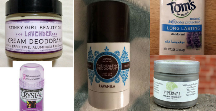 Sweat-free & Chemical-free: Testing 7 Natural Deodorants