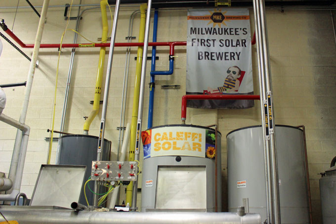 Milwaukee Brewing Company solar power