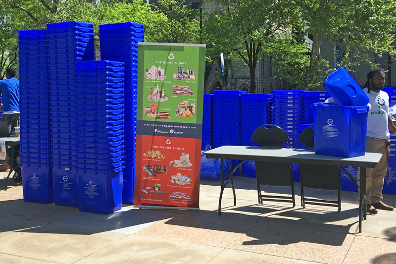 RecyclingBins Green Philly