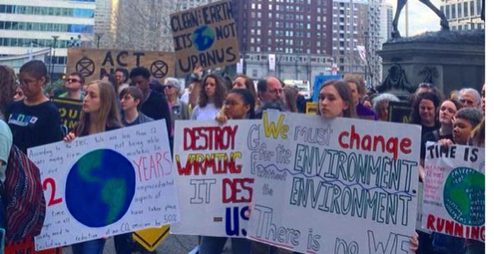 youth climate strike philadelphia