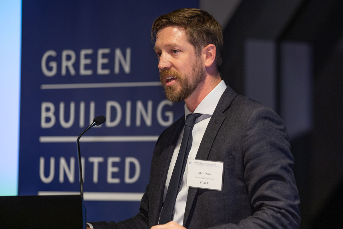 ED Alex Dews moving on from Green Building United