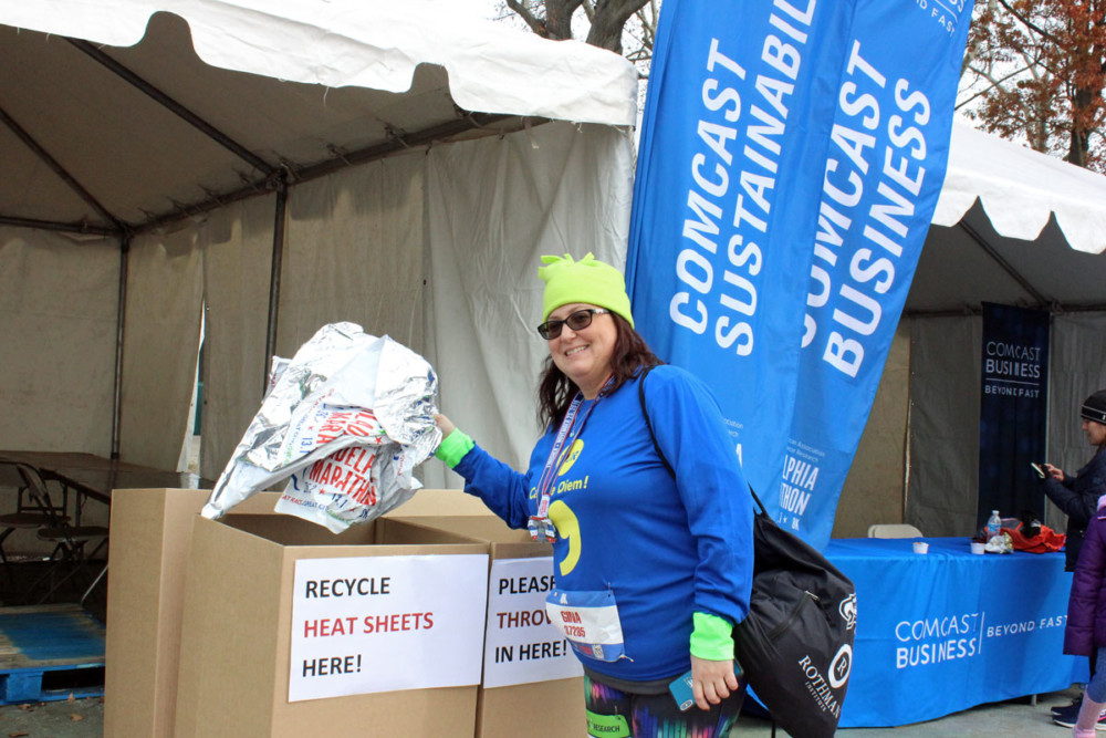 How the Philadelphia Marathon Pulled off a Zero-Waste Event with 90K People