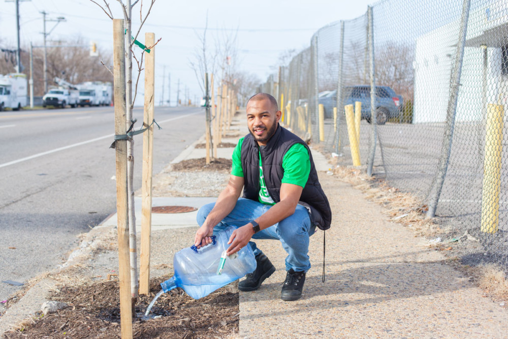 Jose Ferran Jr. has One Way to Heal Trauma: Cleaning and Greening Hunting Park