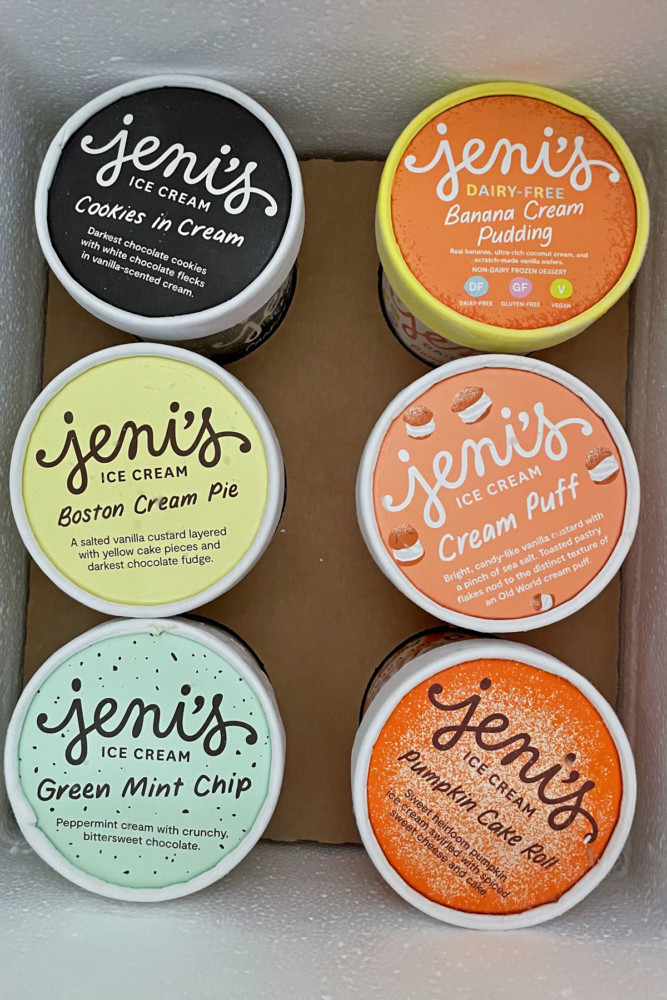 Jeni's ice cream pints fall 2021
