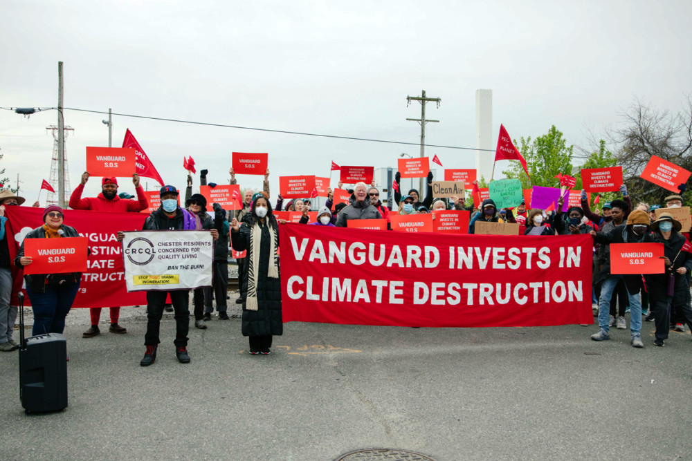 Money matters: Local activists walk for 5 days to ask Vanguard to stop investing in fossil fuels